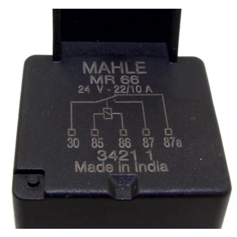 Relé 24V 5 lábú 22/10A MR66