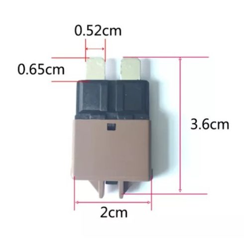 VISSZAKAPCSOLHATÓ BIZTOSITÉK  7,5A