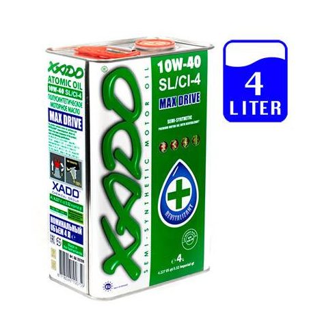 Xado olaj 10W-40 Sl/Ci4 4 liter