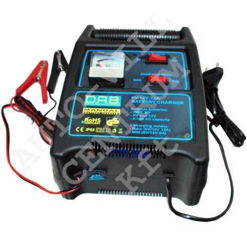 Autó akkumulátortöltő DAB 12 6V-12V 12A