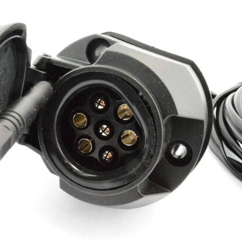 Dugaszoló Aljzat 7-Pvc 2fm-Vezetékkel