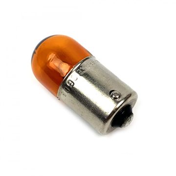 Izzó 12V 10W sárga BA15S