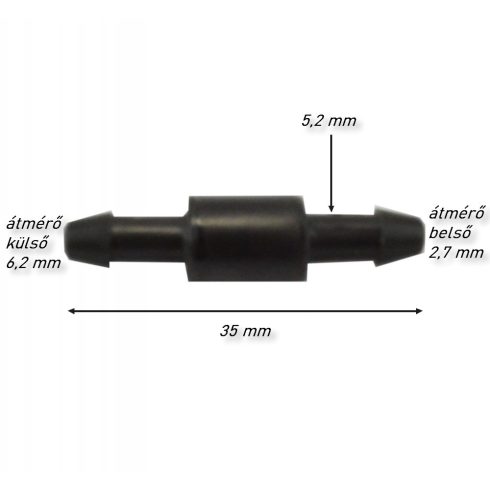 ABLAKMOSÓ VISSZACSAPÓ SZELEP