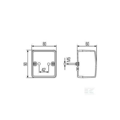 Index lámpa Hella 2BA996012061 21W