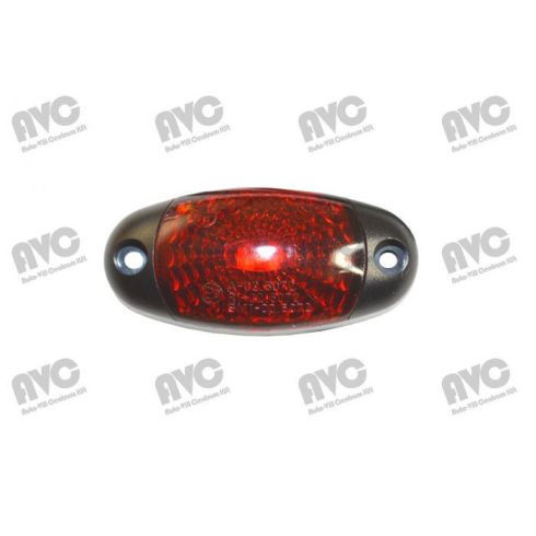 LED Szélességjelző 10-30V piros 72 mm hosszú