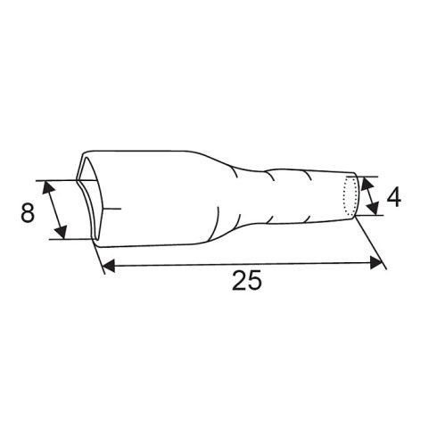 Saruvédő szilikon 6,3 mm sarukhoz