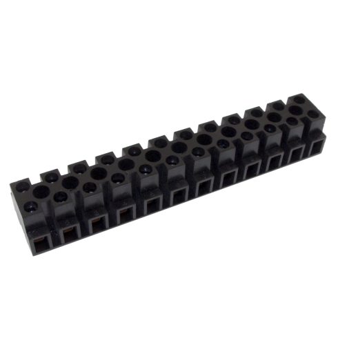 Bakelit sorkapocs 4 mm2-vezetékhez 12 tagú