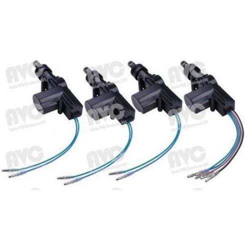 Központi zár beszerelő készlet 4 motorral 12V