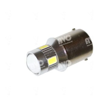 LED 10-30V 21W helyére BA15s 6 LED Piros