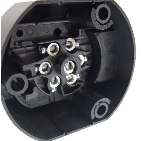 Dugaszoló Aljzat 7-Pvc Vízmentes Ipari Ezüst