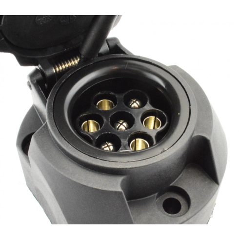 Dugaszoló Aljzat 7-Pvc Vízmentes Ipari Ezüst