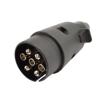 Dugvilla 7-Pólusu Műanyag Profi Ipari Ezüst