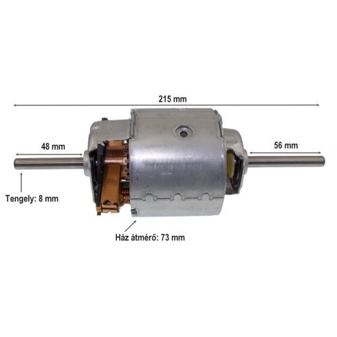 Utastér ventilátor motor 0130111130