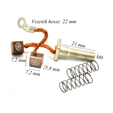 Robogó önindító kefe