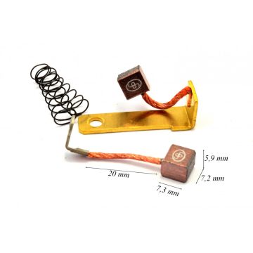 Robogóba indítómotor kefe 