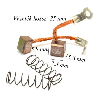 Robogó önindító kefe