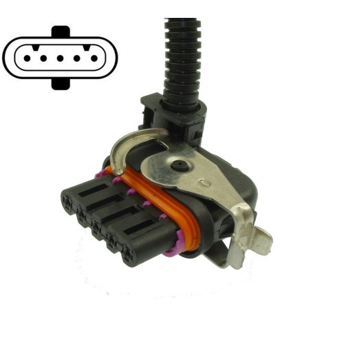 5-pólusu generátor csatlakozó Bosch 0124 555 széria
