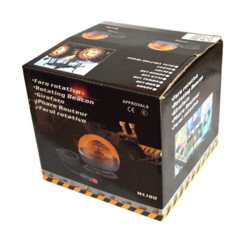 Villogó izzós 12/24V mágneses