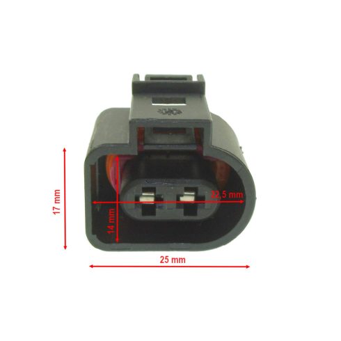 Bosch csatlakozó 2 pólusú 1J0973722 