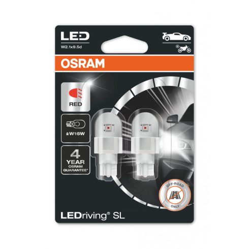 Osram LED 16W helyére Piros 921DRP