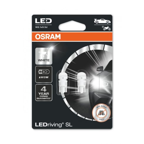 Osram LEDriving SL 2825DWP W5W 6000K 2db/bliszter