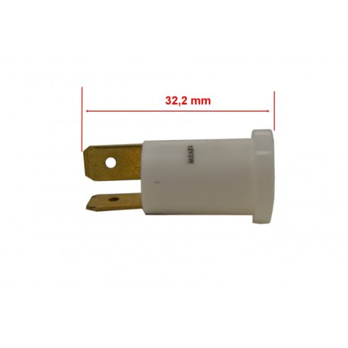 Izzó Foglalattal Műszerfalhoz 12v 2w 