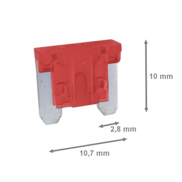 Biztosíték Micro késes 10A