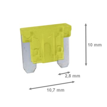 Biztosíték Micro késes 20A