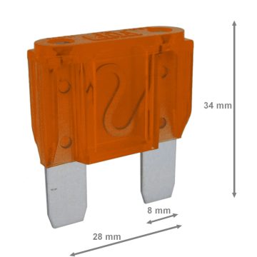 Biztosíték Maxi késes 70A