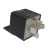 Relé 12V 40/15A 5 lábas ellenállással MR65