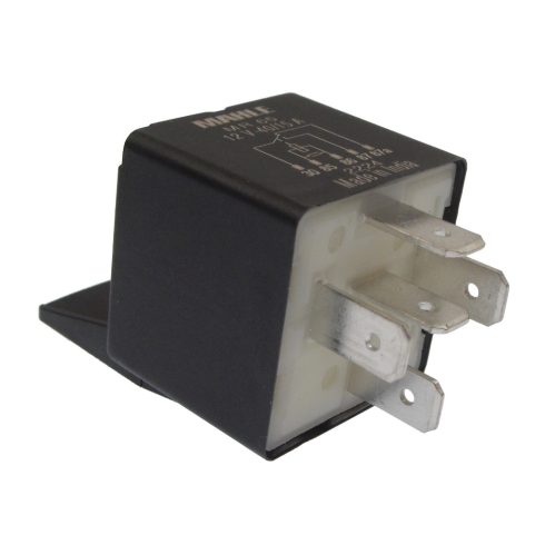 Relé 12V 40/15A 5 lábas ellenállással MR65