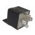 Relé 12V 40/15A 5 lábas ellenállással MR65