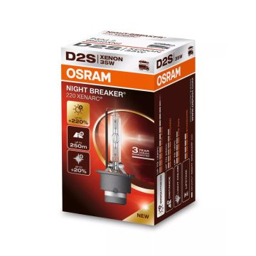 Osram D2S Night Breaker Laser +220% 66240XN2