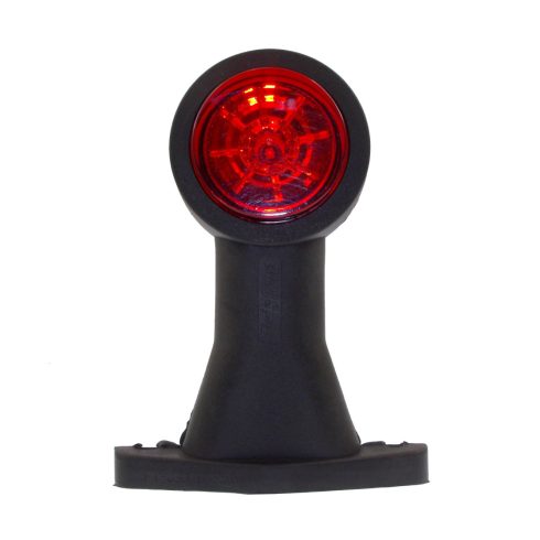 LED egyenes gumi szélességjelző lámpa Piros-Fehér