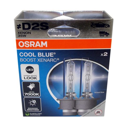 Xenon D2S izzó Osram XENARC COOL BLUE BOOST 7000k 6244CBB