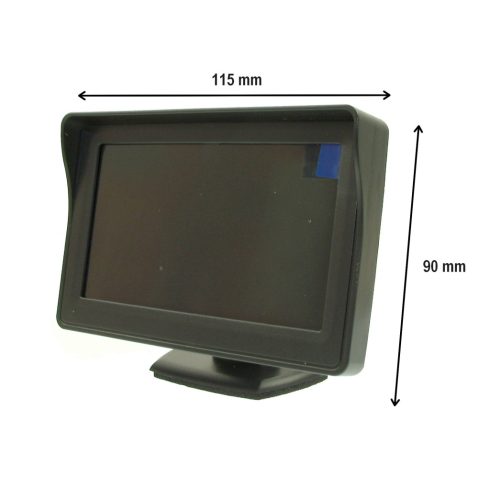 Monitor tolatókamerához 4,3