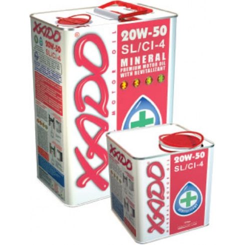 Xado olaj 20W-50 SL/Ci4 4 liter