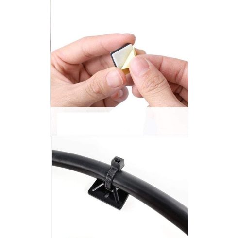 Kábelkötegelő rögzítő tappancs 19x19 mm