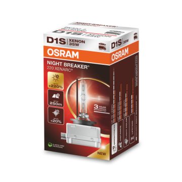 D1S XENON IZZÓ 4500K Osram +220% Night Breaker 