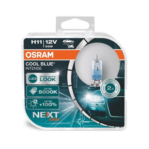 Osram H11 12V 55W +100% 5000 K Cool Blue
