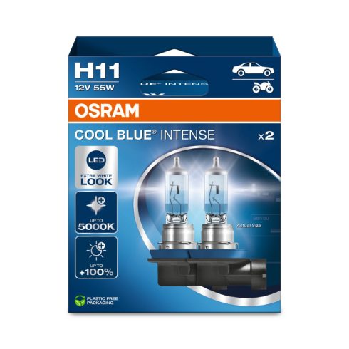 Osram H11 12V 55W +100% 5000 K Cool Blue