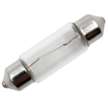 Izzó 12V 10W 36x10 mm