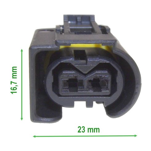 Injektror Csatlakozó 2 pólusú