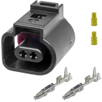 1J0973702 BOSCH csatlakozó 2 pólusú
