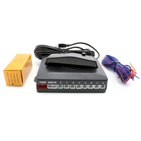 Tolatóradar 8 fejes kijelzővel