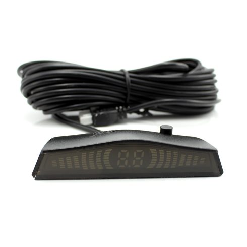 Tolatóradar 8 fejes kijelzővel