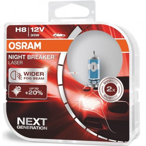 OSRAM H8 12V 35W Night Breaker Laser