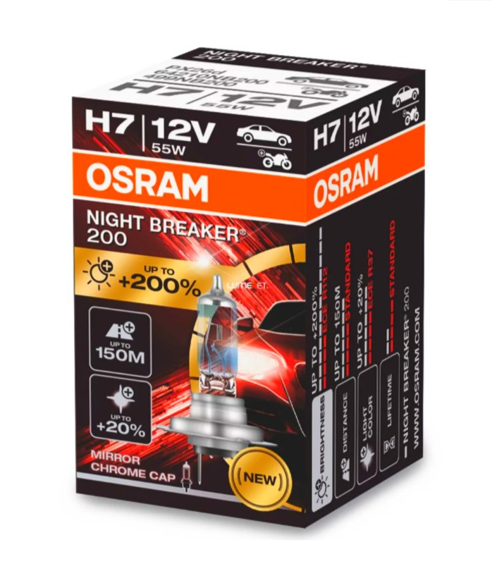 H7 Osram autó izzó 12V 55W Classic 64210 Original Line - Aut