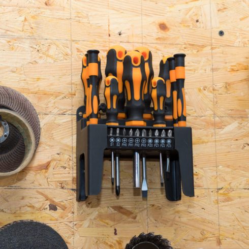 Handy csavarhúzó készlet 22 db-os tartóval csúszásmentes nyél