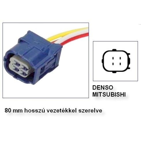 Generátor csatlakozó 4 pólus Denso Mitsubishi